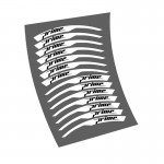 Bicycle Wheels Rim Decal Stickers for Prime